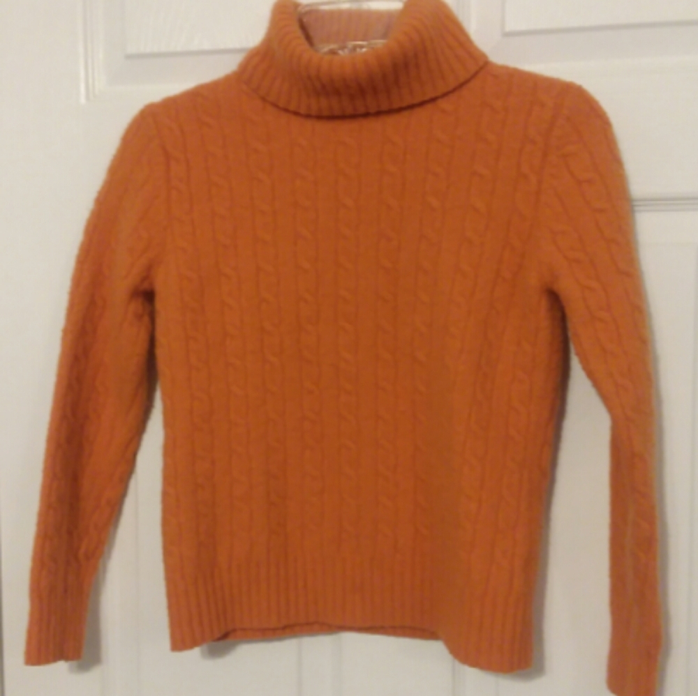 Orange sweater